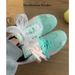 Agam Training For Women 2025 New Summer Round Toe Mint Green Racing Versatile Flat Casual Sports Shoes_vogvips.com