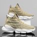 Summer Knit Breathable Casual Sports Shoes, Fashionable And Versatile Running Shoes, Lightweight Men's Mesh Shoes_vogvips.com