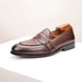 Cross-Border Plus Size New European And American Business Shoes British Penny Loafers Slip-On Genuine Leather Moccasins_vogvips.com