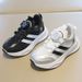Children's Sports 2026 Spring And Autumn Boys' White With Rotating Buttons Girls' Running Soft Sole Baby Casual Shoes_vogvips.com