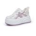 Small Thick-soled Heightening Little White Shoes Women's New Hollow Mesh Shoes Casual Versatile Breathable Sports Women's Shoes_vogvips.com
