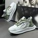 Gump Thick-Soled Forrest Men's Shoes 2025 New Breathable Mesh Sports Running Casual Trendy White Dad Sneakers_vogvips.com