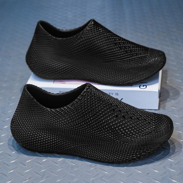 Men's Summer Outdoor Work Slip-On Breathable Slippers Sandals Beach Shoes Comfortable Casual EVA Footwear For Adults_vogvips.com