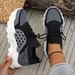 2025 Breathable Dad Women's Fashion Versatile Sneakers Thick Sole Casual Trendy Shoes Comfortable_vogvips.com