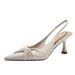 BEIJIANI 3299-5 Cross-border New Chinese Style Twisted Pointed Toe Stiletto High Heel Women's Single Strap Sandals_vogvips.com