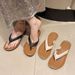 Flip-Flops Versatile Internet Celebrity INS For Women Summer Outdoor Thick Sole Non-Slip Odor-Resistant Beach Sandals_vogvips.com