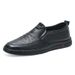 ct Suitable For All Seasons New 2024 Men's Leather Sole Soft Surface Business Casual Middle-aged Dad Shoes Fashion Driving Loafers_vogvips.com