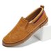 Suitable For All Seasons Spring And Autumn New Men's Breathable Casual Fashion Versatile Classic Slip-On Old Beijing Leather Shoes_vogvips.com