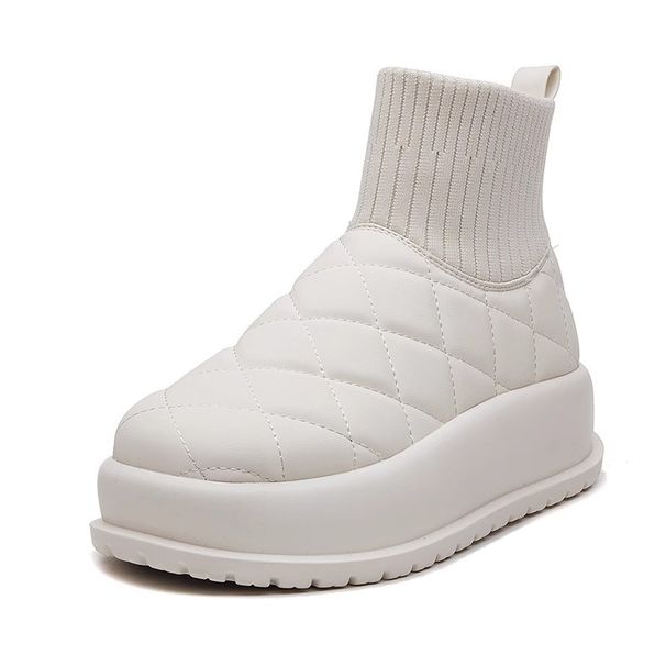 2023 Winter Thickened Northeast Cotton Shoes Network Red Tide Brand Bread Shoes_vogvips.com
