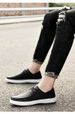 Men's Simple Casual Leather Shoes, Convenient To Wear, Soft-soled Casual Board Shoes_vogvips.com