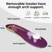 FitVille Toe Box Shoes For Wome Breathable Wide Fit Ruig Shoe Lightweight For Swolle Feet With Cushioed Relief_vogvips.com