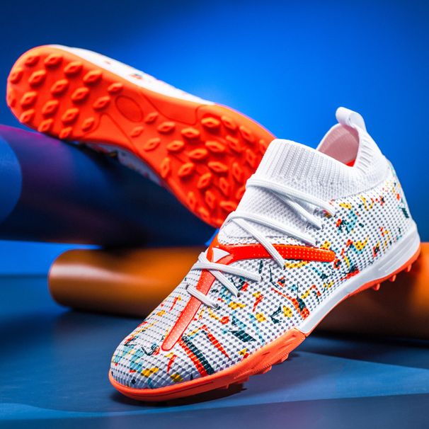 New football shoes for men adult FG long nails TF broken nails artificial grass training shoes_vogvips.com