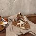 Women's Practice Student Color Block Lace-Up Heightening Casual Sports Deqin Shoes Women's Agan Shoes Women Style Round Toe Rubber Outsole_vogvips.com