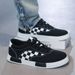 2025 New Korean Style Trendy Men's Shoes, Summer Versatile Casual Canvas Board Shoes, Men's Cloth Shoes, Student Shoes, Men's Style_vogvips.com