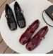 2025A Thick-soled Mary Jane Shoes, Women's Spring High Heels, Elegant And Chunky Single Shoes_vogvips.com