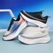 Teenagers Breathable Glow Mesh Shoes For Men Sports Sneakers Women Absorption Carbon Plate Trainer Running Shoes Free Shipping_vogvips.com