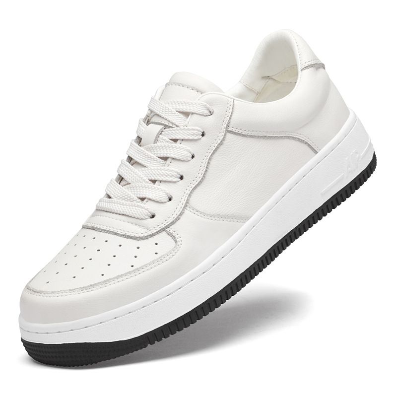 Men's Board Shoes Breathable Thin Shoes Non-slip White Shoes Casual Sports Casual Board Shoes_vogvips.com