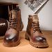 High quality mid top Martin boots, outdoor Instagram plush leather shoes_vogvips.com