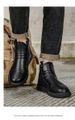 NEW Winter Fleece Martin Boots, High-top Black Thickened Warm Short Boots, Cotton Shoes_vogvips.com