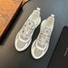 New Men's Cow Suede Knitted Patchwork Comfortable Lightweight Sneakers Fashionable Handsome Slip-On Casual Shoes_vogvips.com