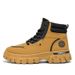European Warm Series Winter High-top Martin Boots With Fleece Lining, Warm New Work Shoes, Trendy Men's Short Boots, Snow Cotton Shoes_vogvips.com