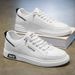 Men's Casual Slip-On Sneakers - Breathable Lightweight Round-Toe Shoes For Spring Summer Fall (White, Black, Beige)_vogvips.com