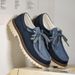 Workwear Retro Kangaroo Shoes Men's Shoes New Summer Boken Shoes Japanese Fashion Square Toe Thick Sole Casual Leather Shoes_vogvips.com