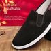 Men Chinese Dragon Embroidered Slip On Cloth Shoes Breathable Non-Slip Casual Loafers_vogvips.com