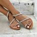 Women's flip-toe pearl flat sandals for women cross-border dropshipping large size foreign trade beach shoes_vogvips.com