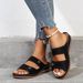 New 2025 Cool Trailer Line Large Size Slope Heel Embossed Willow Nail Slippers For Women_vogvips.com