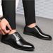 Unbeatable Quality 2025 New Casual Versatile Fashion Large Business Dress Men's Leather Shoes British Breathable Lace_vogvips.com