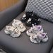 SHLIANG Children's Sneakers Mesh Breathable Girl Boy Sneakers Soft-soled Non-slip Running Shoes Kids Casual Shoes S070B_vogvips.com