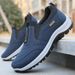 Euro Step Outdoor Men's Spring New Style Middle-aged And Elderly Casual Sports Single Shoes Comfortable Slip-on Loafers_vogvips.com