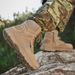 High-top Boots Men Outdoor Anti-slip Lace-up Flat Soft Wear-resistant Hiking Shoes Men Breathable Comfortable Combat Boots Men_vogvips.com