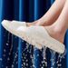 Couple Bathroom Men, Summer Non-Slip Indoor Bathing For Women, Hollow Soft Sole Water-Draining Home Slippers_vogvips.com