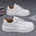 2025 Spring New Breathable White Men's Versatile Thick Soled Sports Casual Board Trendy Shoes_vogvips.com