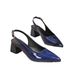 Cross-border Foreign Trade European Size Black Work Pointed Toe High Heels, Chunky Heel Closed-toe Single Shoes, Patent_vogvips.com