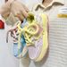 Internet Celebrity Hot Thick-Soled Casual White Women, Spring And Autumn 2023 New Niche Versatile Running Sports Shoes_vogvips.com