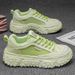 2025 New Summer Mesh Breathable Thick Sole Wear-resistant Sports Casual Men's Versatile Trendy Dad Shoes_vogvips.com