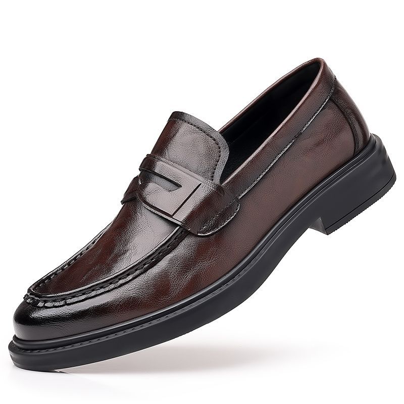 Brand Business Gentleman Work Oxford Shoes, Leather Shoes_vogvips.com