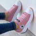 Mesh Dad Shoes For Women Thick Soled Platform Shoes 2025 Spring New All Match Popular Small Height Enhancing Casual Women's Shoes_vogvips.com