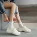 New Canvas Shoes Female Student Breathable Casual Shoes Street Shooting White Shoes Female P802_vogvips.com