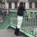 PURPLEMEE Small Gold Buckle Long For Women, Niche Design, Korean Style, Flat High Tube Riding Boots, Over-the-Knee_vogvips.com