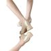 Elegant Satin Bow Pumps For Women - Soft Cushioned Low Heel Dress Shoes With Comfortable Round Toe_vogvips.com