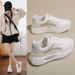 Women's Retro Running Shoes - Platform Sneakers For Casual & Sporty Style_vogvips.com