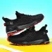Marathon Sneakers Men's Casual Fabric Breathable Wear-resistant New High Quality Oversized Flying Woven Running Shoes_vogvips.com