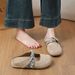 Women's Summer Cork Slippers, Retro Cross-straps With A Wrap-around Top, Soft Sole, Casual And Versatile Sandals_vogvips.com