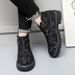 European Warm Series Martin For Men Winter Fleece-Lined Warm Cotton Genuine Zipper Casual Leather Shoes Lace-Free Short Boots Trendy_vogvips.com