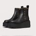 Autumn Winter Thick-Soled Short European American Style Height-Increasing Martin Round-Toe Rivet Genuine Leather_vogvips.com