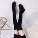 2024 Autumn Winter Suede Matte Slimming Stretch Over-the-Knee Platform Thick Sole Height Increasing Women's Boots Super_vogvips.com